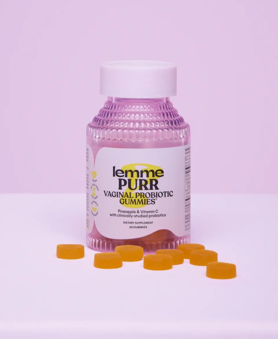 Lemme Purr Gummies bottle