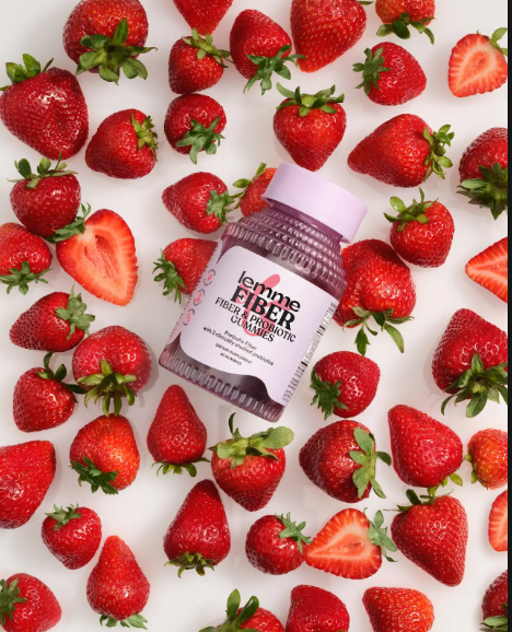 Lemme Fiber with strawberries 