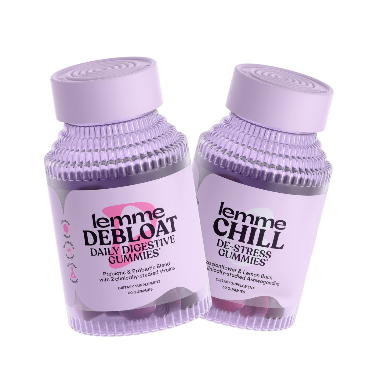 ブルデス スラミング Vulvectomy CD 3枚セット Lemme - Debloat: Digestive Probiotic & Multi-Enzyme Capsules