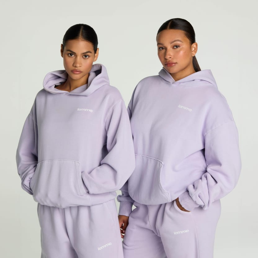 Lemme Lilac Hoodie lifestyle image