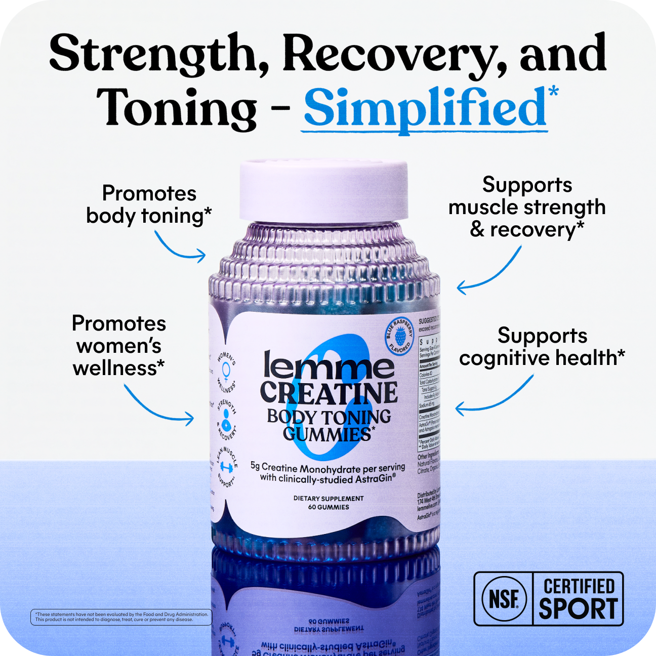 lemmelive glp 1 reviews Lemme Creatine Gummies (Blue Raspberry)