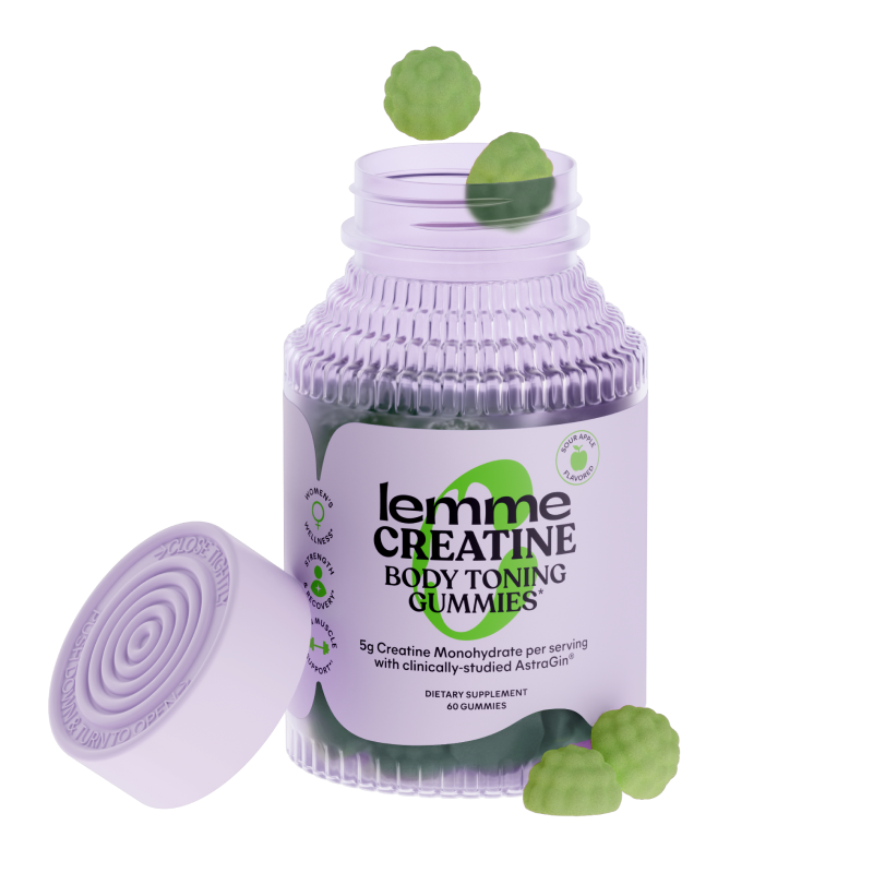 Lemme Creatine Gummies (Sour Apple)