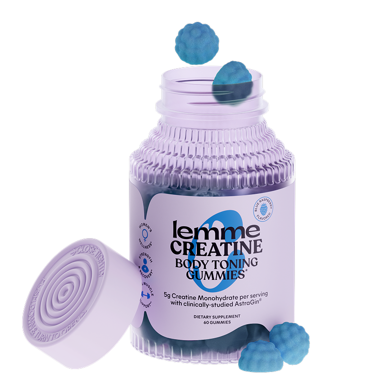 Lemme Creatine Gummies (Blue Raspberry)