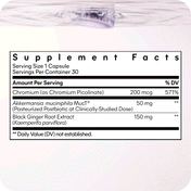 supplement fact panel