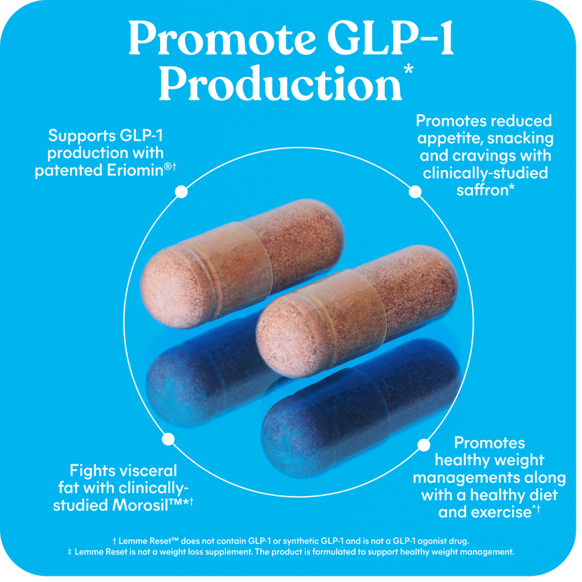 Lemme Reset™ GLP-1 Production Support Capsules