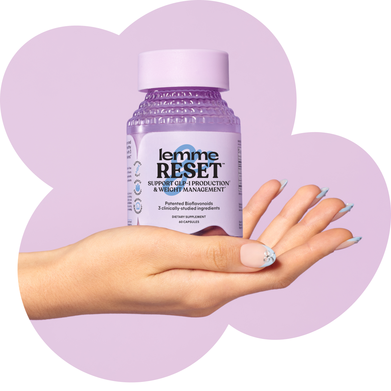 Lemme Reset GLP-1 Production Support Capsules Lemme Reset GLP-1 Production Support Capsules