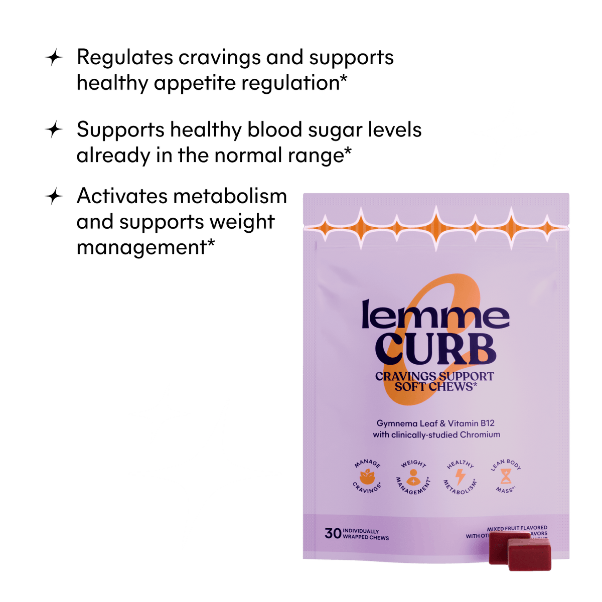 Lemme Line Lemme Curb Soft Chews | lemmelive