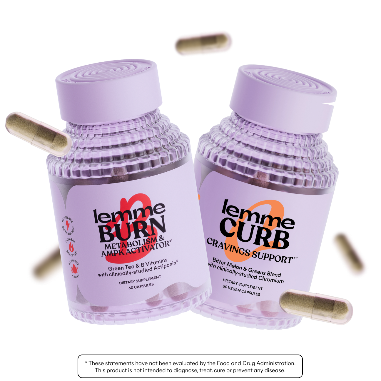 Lemme Metabolic Duo | Burn and Curb | 2 Pack Lemme Metabolic Duo | Burn and Curb | 2 Pack