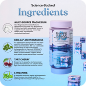 Product packaging with ingredients listed on a white background