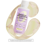 Lemme Colostrum liposomal liquid supplement bottle with a white cap on a white background