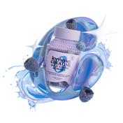 Lemme Creatine body toning gummies packaging with water splash effect on a white background