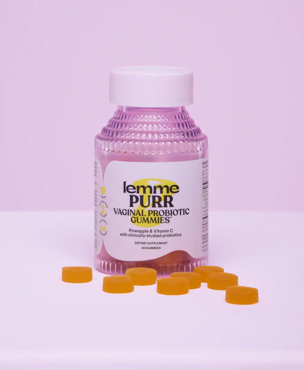Lemme Purr Gummies bottle